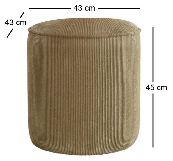 Taburetka Tedelezza (khaki). Akce -23%