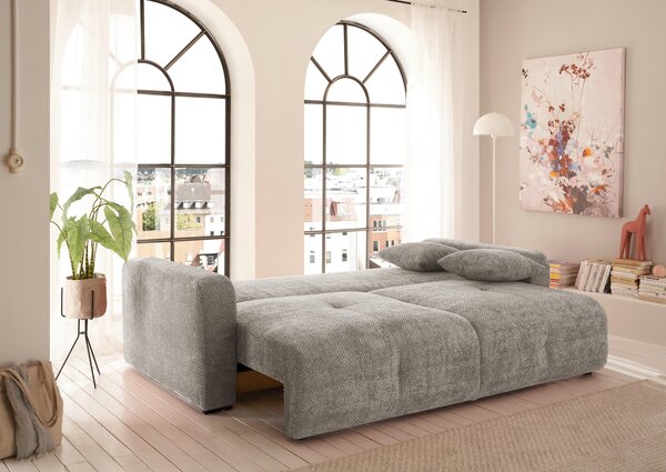 ROZKLÁDACÍ POHOVKA, textil, šedohnědá MID.YOU - Rozkládací pohovky, Online Only