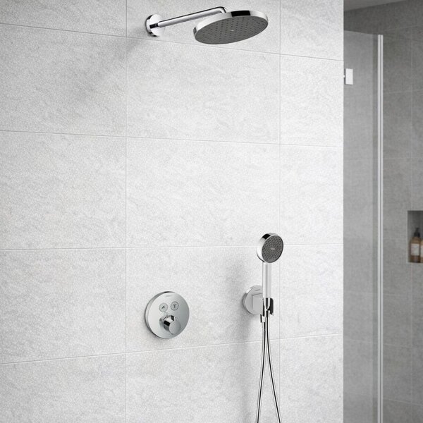 Sada vanová baterie Hansgrohe ShowerSelect 15743000, hlavová sprcha Hansgrohe Activera S 28056000, 26888000, 27413000, 01800180, 28276000, 28033000