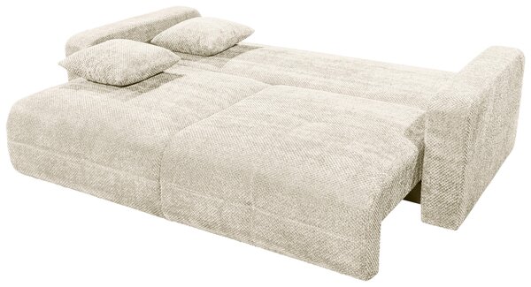 ROZKLÁDACÍ POHOVKA, textil, béžová MID.YOU - Rozkládací pohovky, Online Only