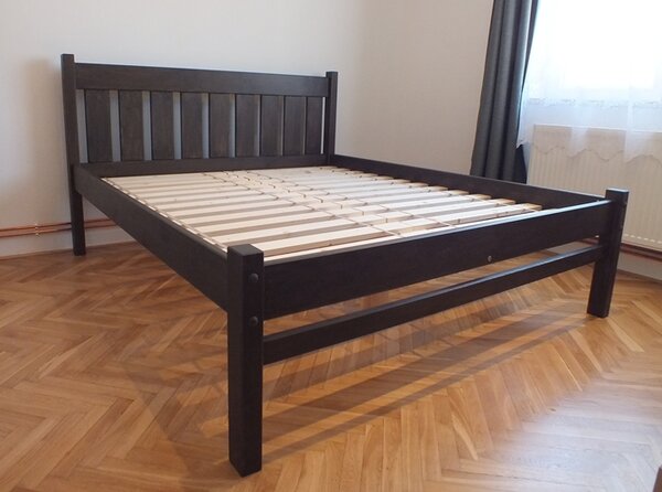 Truhlářství David Postel z masivu XENA Barva: 00-přírodní olej, Rozměry: 90x200 cm