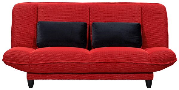 ROZKLÁDACÍ POHOVKA, textil, červená MID.YOU - Rozkládací pohovky, Online Only