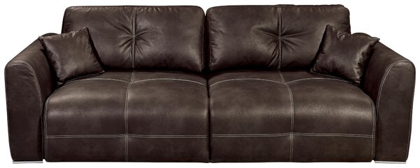 ROZKLÁDACÍ POHOVKA, textil, hnědá Livetastic - Rozkládací pohovky, Online Only