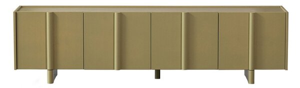 Khaki TV stolek z borovicového dřeva 200x53x46 cm Basu – WOOOD