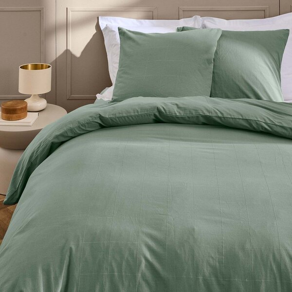 Zelené povlečení na dvoulůžko/prodloužené 240x220 cm Linella – douceur d'intérieur