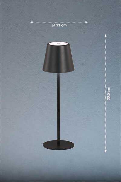 STOLNÍ LAMPA NA BATERIE 11/36,5 cm Schöner Wohnen - Venkovní světla