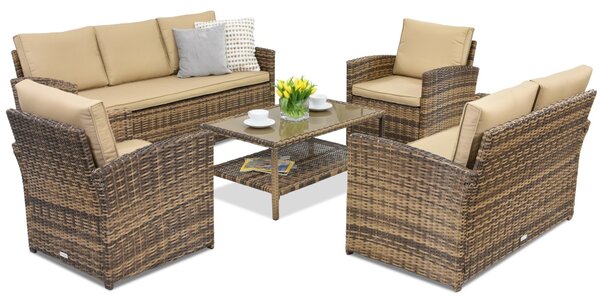 Zahradní nábytek Monaco Coffee 7 Garden Point hnědý