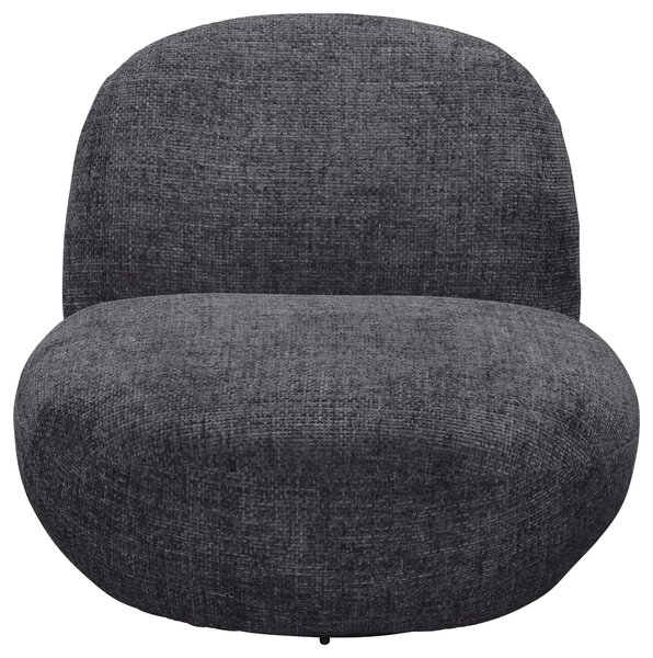 KŘESLO, textil, antracitová MID.YOU - Online Only křesla & taburety, Online Only