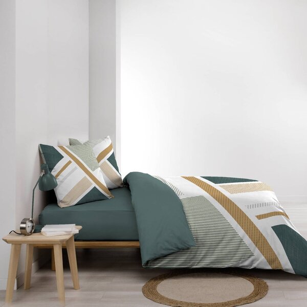 Bílé bavlněné povlečení na dvoulůžko/prodloužené 240x220 cm Zephyr – douceur d'intérieur