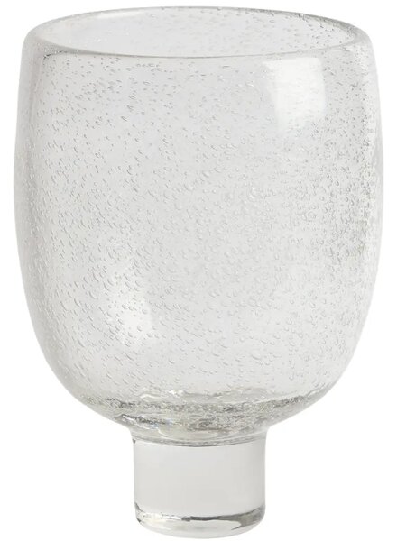 Kave Home Skleněná váza Sirau Ø24 cm