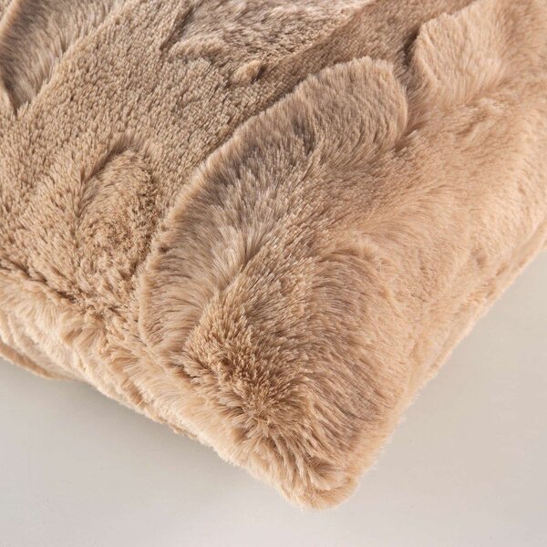Dekorační polštář z umělé kožešiny 45x45 cm Foxy – douceur d'intérieur