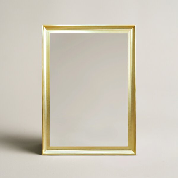Ars Longa Oslo zrcadlo 138.4x48.4 cm obdélníkový zlatá OSLO40130-Z