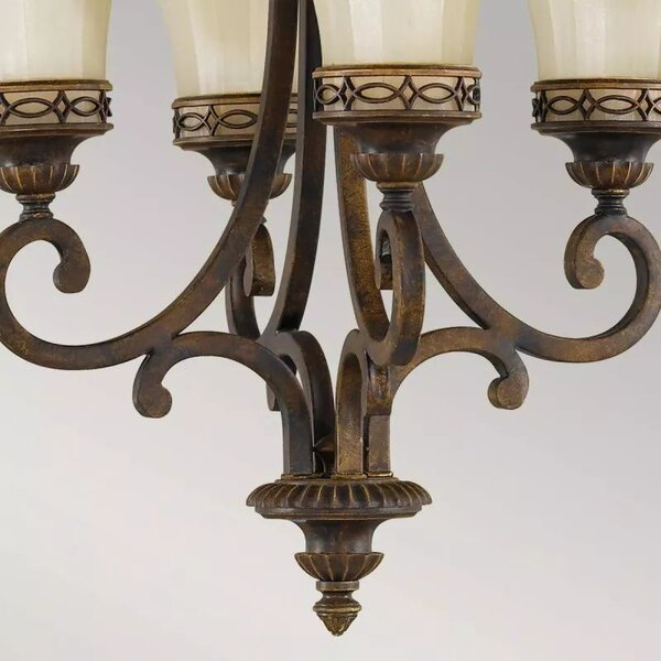 Elstead Lighting Drawing Room závěsné svítidlo 4x100 W hnědá-béžová FE-DRAWING-ROOM4