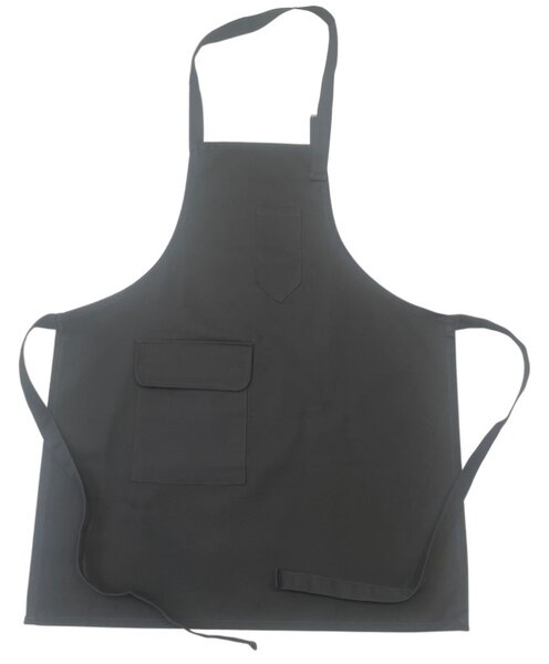 Kuchyňská zástěra bavlněná Deluxe tmavě šedá TiaHome