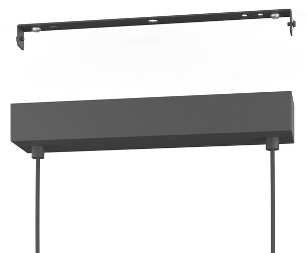ZÁVĚSNÉ LED SVÍTIDLO, 177,5/5/150 cm Eglo - Online Only svítidla, Online Only