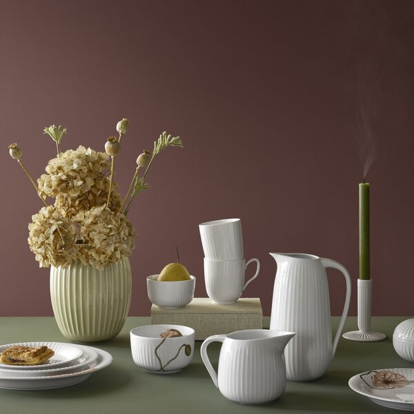 Porcelánový svícen Hammershøi White 16,5 cm