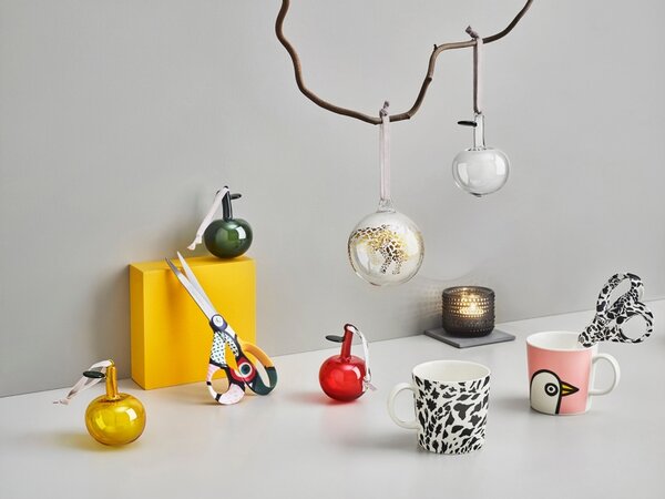 Iittala Hrnek Oiva Toikka Birdie 0,3l, růžový
