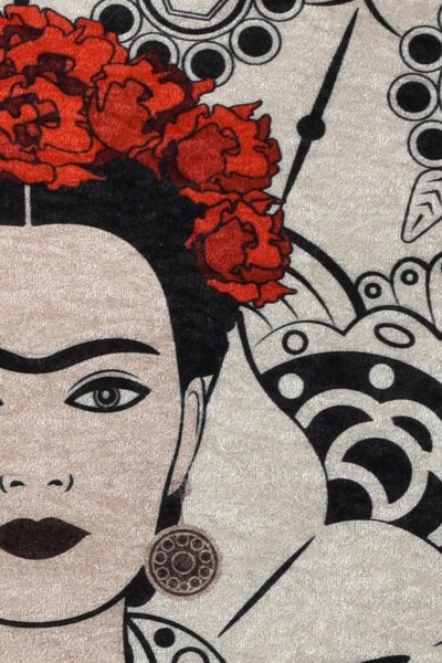 ASIR Koupelnová předložka FRIDA ROUND Frida Kahlo