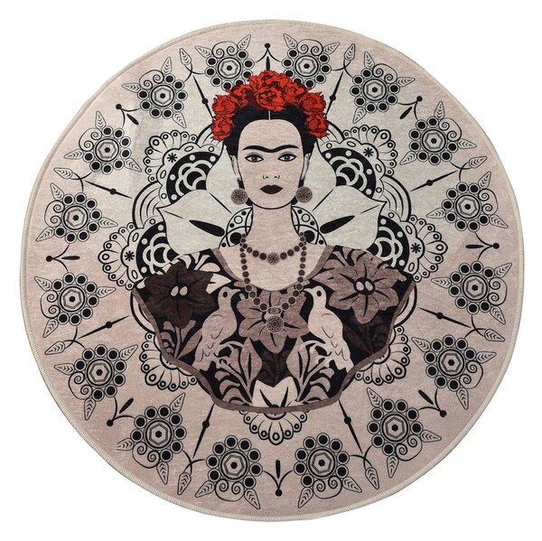 ASIR Koupelnová předložka FRIDA ROUND Frida Kahlo
