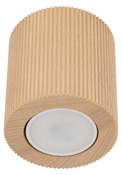 TK Lighting Eve stropní světlo 1x10 W dřevo 11442