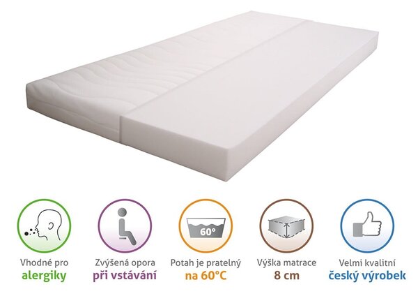 Dětská matrace 60x120 cm Bella Baby – B.E.S
