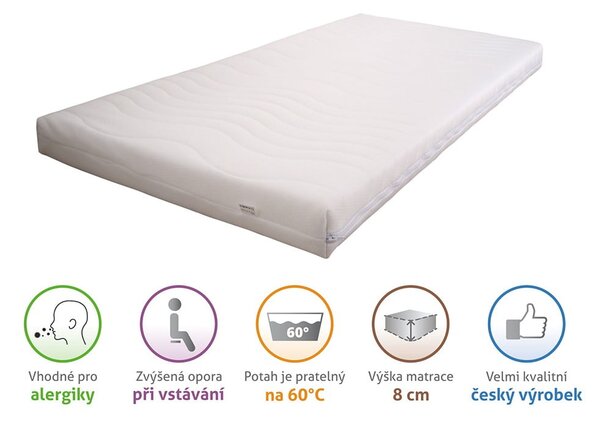 Dětská matrace 60x120 cm Bella Baby – B.E.S