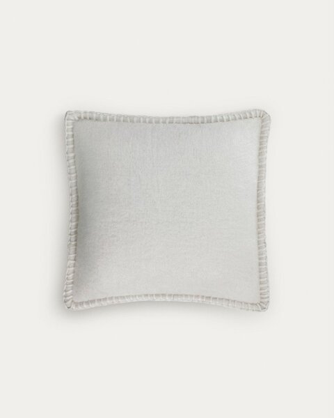 Povlak na polštář s příměsí vlny 45x45 cm Augustina – Kave Home