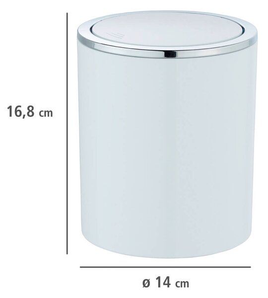 Wenko Inca odpadkový koš 2 l bílá 23930100