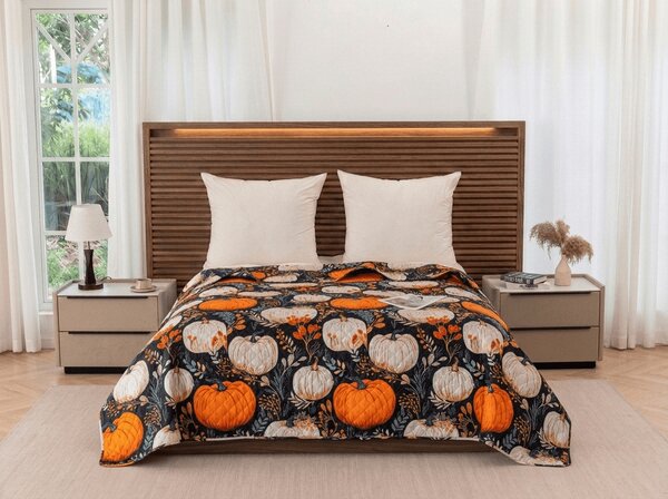 Přehoz na postel MAGIC PUMPKIN, barevný Rozměr: 170 x 210 cm