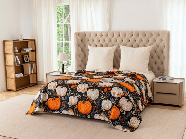 Přehoz na postel MAGIC PUMPKIN, barevný Rozměr: 170 x 210 cm