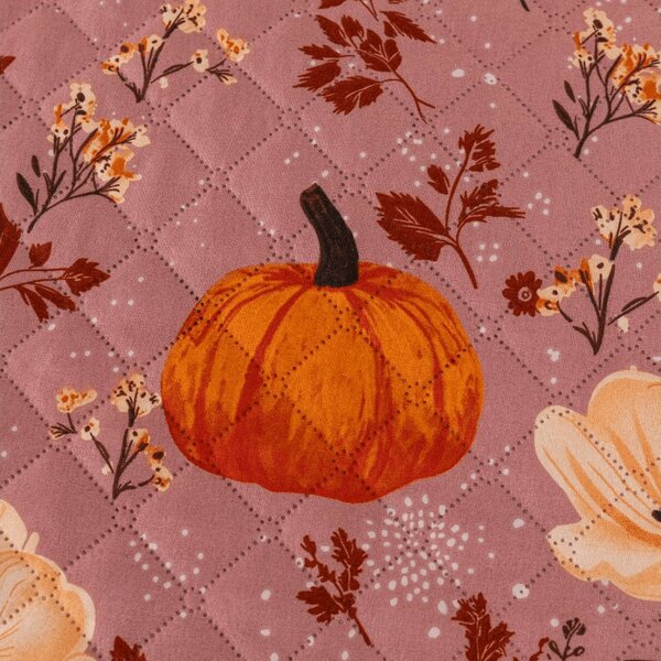 Přehoz na postel PUMPKINS ROSAVIE, starorůžový Rozměr: 170 x 210 cm