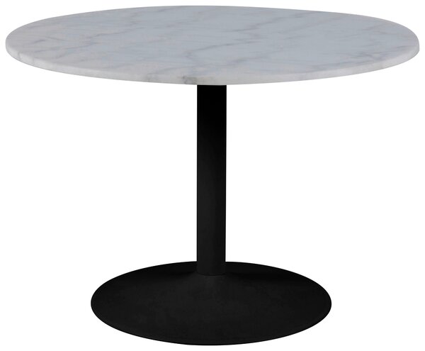 JÍDELNÍ STŮL, černá, bílá, 110/110/75 cm P & B - Jídelní stoly, Online Only