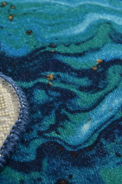 ASIR Koupelnová předložka MARBLING abstraktní tekutý akryl
