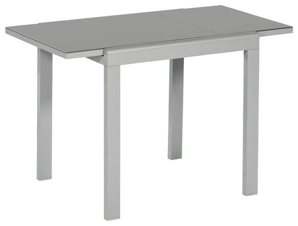 ZAHRADNÍ STŮL, kov, sklo, 80-120/70/75,5 cm Gardenson - Online Only zahradní nábytek, Online Only