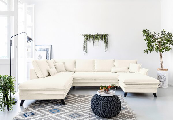 SEDACÍ SOUPRAVA, textil, béžová P & B - Sedací soupravy, Online Only