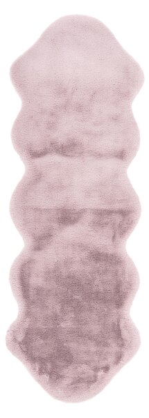 UMĚLÁ KOŽEŠINA, 60/180 cm, růžová - Online Only koberce & rohožky, Online Only