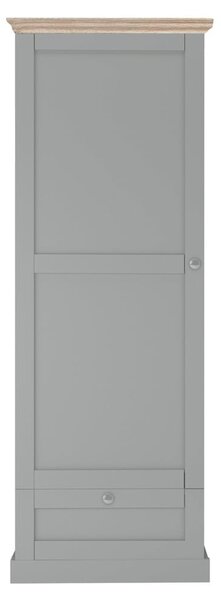 Šedá šatní skříň 60x180 cm Binz – Støraa
