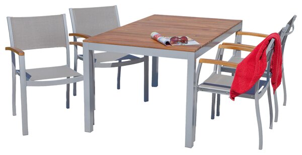 ZAHRADNÍ SESTAVA dřevo, kov, textil Gardenson - Online Only zahradní nábytek, Online Only