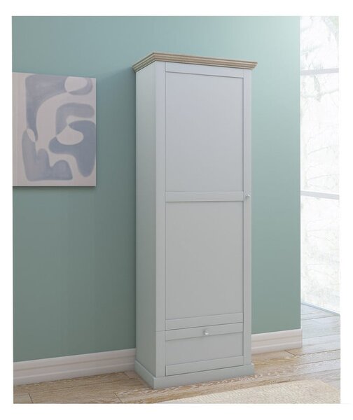 Šedá šatní skříň 60x180 cm Binz – Støraa