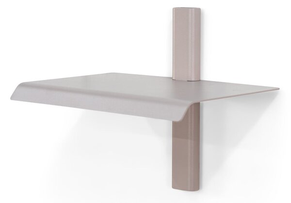 Taupe kovová police 28 cm Hola – Spinder Design