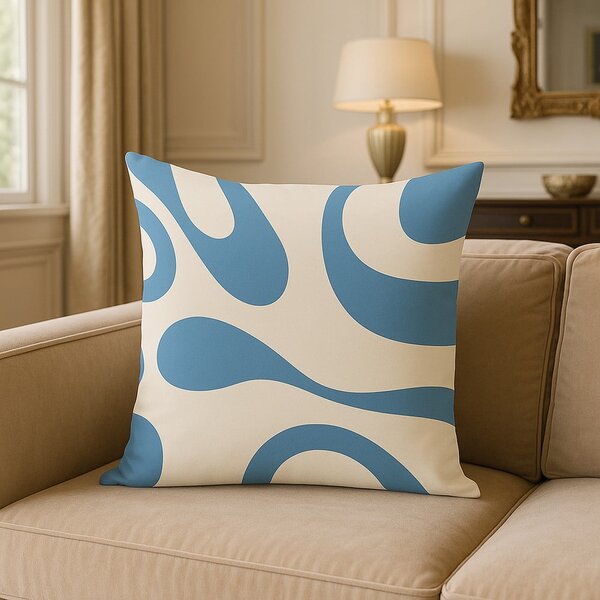 Povlak na polštář 43x43 cm Blue Latte – Mila Home