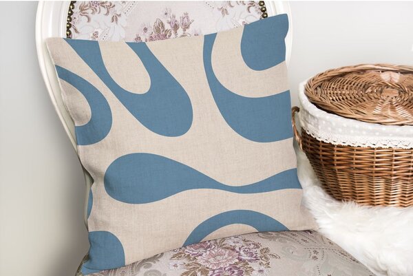 Povlak na polštář 43x43 cm Blue Latte – Mila Home