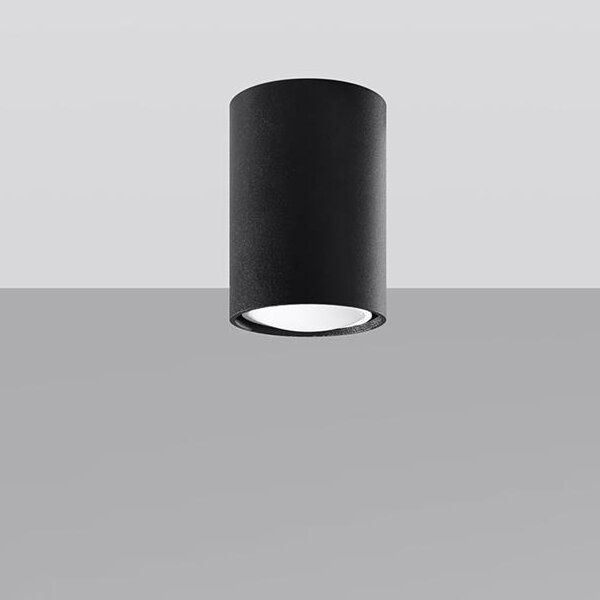 Sollux Lighting Lagos stropní světlo 1x40 W černá SL.1000
