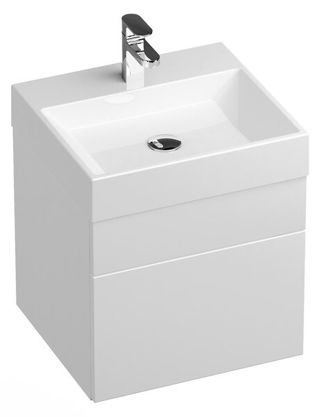 Ravak Natural umyvadlo 50x45 cm obdélníkový nábytkový bílá lesk XJO01250000