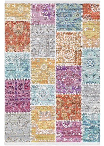 Breno Kusový koberec QUANTUM 1807 Patchwork, 80x150 cm, Vícebarevné