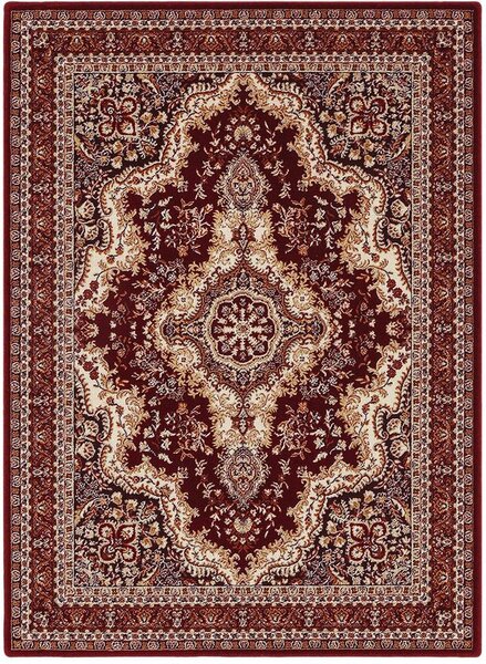 Breno Kusový koberec ISFAHAN ALMAS ruby, 133x180 cm, Vícebarevné/Hnědá