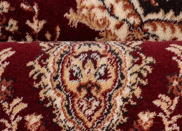 Breno Kusový koberec ISFAHAN ALMAS ruby, 133x180 cm, Vícebarevné/Hnědá