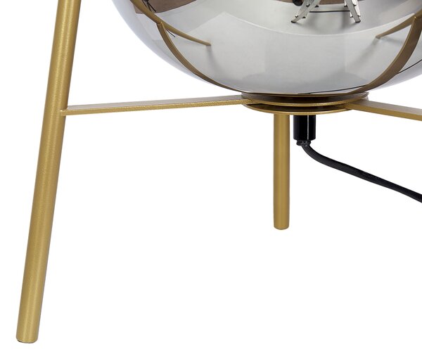 Stolní lampa MENA Kov Zlatá