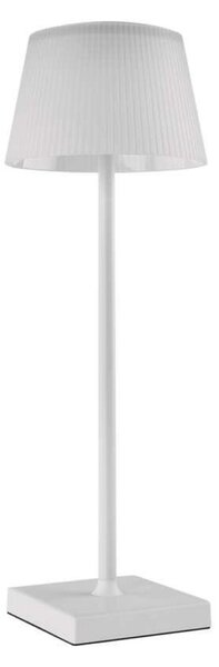 EMOS LED stolní lampa KATIE, nabíjecí, bílá Z7630W