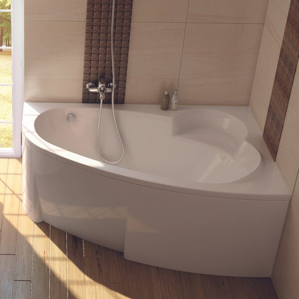 Ravak Asymmetric rohová vana 150x100 cm Pravostranná bílá C451000000